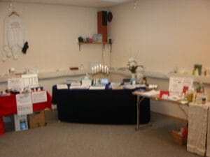 Phenix-medlemmar ställer ut sina produkter